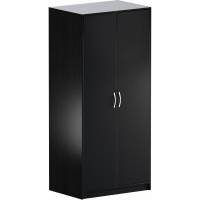 Шкаф Шведский Стандарт ОРИОН 2 двери, 79x55x175 см, черный, дуб венге 2.01.01.020.5
