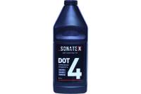 Тормозная жидкость Sonatex DOT4, 0.910 г 102644