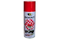 Акриловая краска Bosny аэрозоль, красный RAL 3020 6