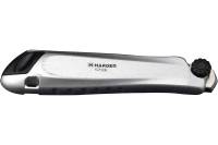 Нож HARDEN профессиональный, 18 мм, выдвижное лезвие, металлический корпус, 6 лезвий в комплекте 570331