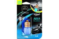 Подвесной ароматизатор AROMA CAR WOOD Aqua 92039