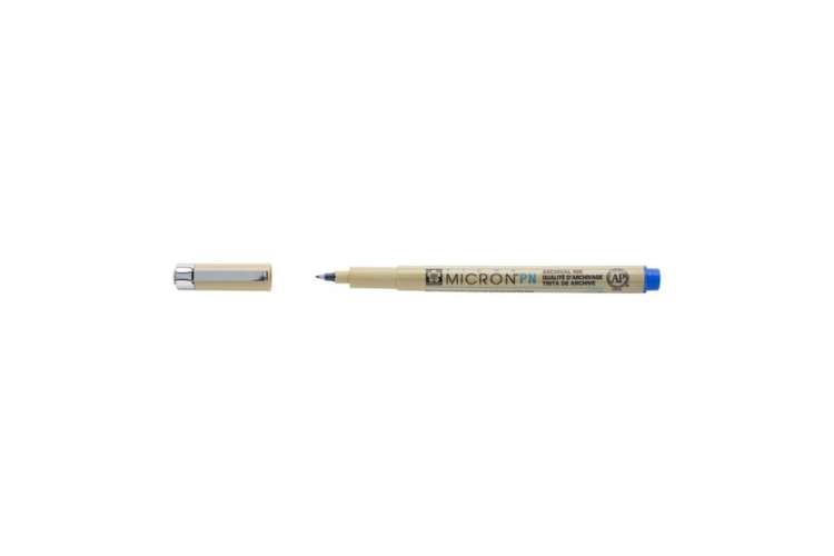 Капиллярная ручка SAKURA Pigma Micron PN 0.4-0.5 мм синий XSDK-PN#36