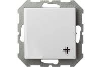 Перекрестный одноклавишный выключатель LIREGUS Эпсилон IPK6 10-001-01 E/B белый 28-009
