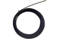 Нейлоновая кабельная протяжка TDM НКП диаметр 4мм длина 30м с наконечниками. черная SQ0590-0026