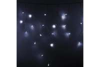 Светодиодная гирлянда NEON-NIGHT Бахрома постоянное свечение 2.4х0.6м 88 LED белый 255-055