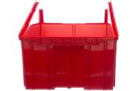 Пластиковый красный ящик 502х305х184 Стелла V-4