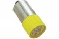 Светодиодная лампа Emas Ва9S 24B C/DC желтая, LED24S