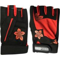 Перчатки для фитнеса Ecos 5106-RM черный/красный, р. М 002366