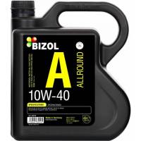 НС-синтетическое моторное масло Bizol Allround 10W-40 SN, A3/B4 MA2, 4л 83016