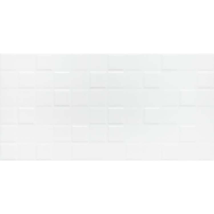 Плитка настенная LB CERAMICS Астрид 1041-0233 (белая; 20х40 см; 19 шт.; площадь упаковки 1,5 кв.м) СК000018461