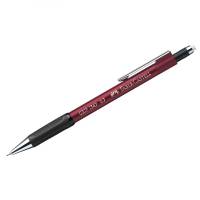 Механический карандаш Faber-Castell Grip 1347 B, 0.7 мм, с ластиком, автоподача грифеля, красный 134721