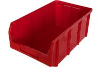 Пластиковый ящик Стелла-техник 342х207x143мм, 9,4 литра, V-3-красный
