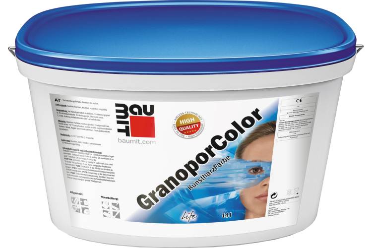 Фасадная краска Baumit GranoporColor GMWF (14 л; 22.4 кг) 4612741800519
