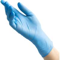 Медицинские диагностические одноразовые перчатки BENOVY нитриловые, голубые, р. XL, 100 шт 24 328