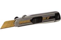 Строительный нож 25 мм в металлическом корпусе Inforce 06-02-14