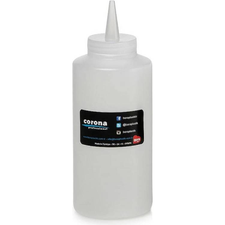 Дозатор для соуса BORA 420 мл пластик белый ПЛ-BO2101