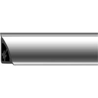 Галтель наружная пвх рико молдинг GRACE 14x14 мм 2,7 м серебро УТ000014597