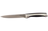 Универсальный нож Legioner Ferrata рукоятка с металлическими вставками лезвие из нержавеющей стали 125 мм 47947
