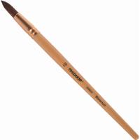 Кисть ПИФАГОР Белка, круглая, № 10, деревянная лакированная ручка, с колпачком, пакет с подвесом 200824