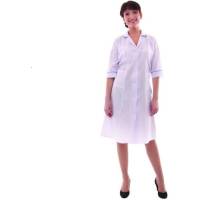 Медицинский женский халат ООО Комус м02-ХЛ белый, размер 44-46, рост 158-164 93534