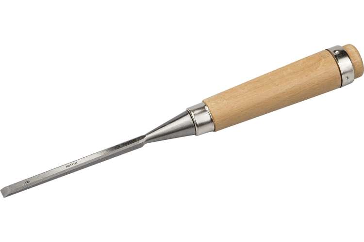 Стамеска-долото с деревянной ручкой, хромованадиевая, 8мм Зубр ЭКСПЕРТ 18096-08