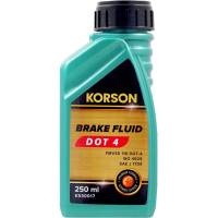 Тормозная жидкость KORSON DOT 4 250 мл KS30017