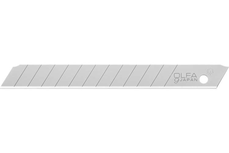 Сегментированные лезвия OLFA 9 мм, 50 шт, в боксе OL-AB-50