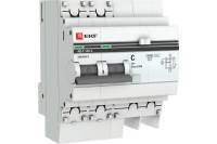 Дифференциальный автомат EKF PROxima АД-2, 20А/30мА, 4,5кА, SQ DA2-20-30-pro