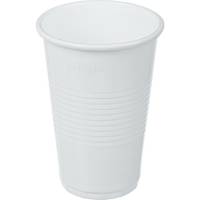 Одноразовый пластиковый стакан ООО Комус Стандарт 200 мл, белый, 100 штук 8226