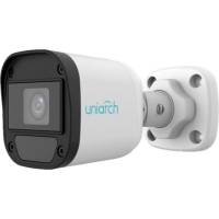 Аналоговая уличная цилиндрическая камера UNV uniarch 2мп (ahd/cvi/tvi/cvbs) с фиксированным объективом 2.8 мм, ик подсветка до 20 м., матрица 1/3" cmos UAC-B112-F28