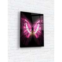 Картина на стекле ARTABOSKO бабочка 30x40 см розовая WBR-01-163-02