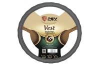 Оплётка на руль PSV VEST EXTRA Fiber серый, S 125864