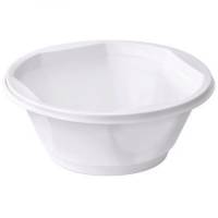 Одноразовые суповые тарелки OfficeClean набор 50 шт, ПП, белые, 0.6 л, 15 см 306586