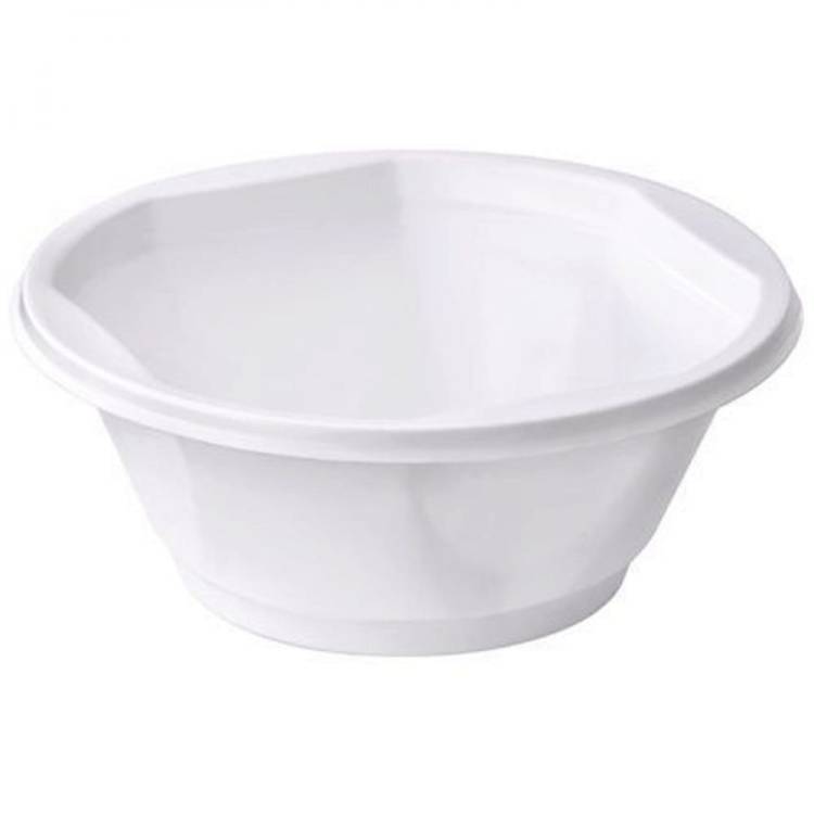 Одноразовые суповые тарелки OfficeClean набор 50 шт, ПП, белые, 0.6 л, 15 см 306586