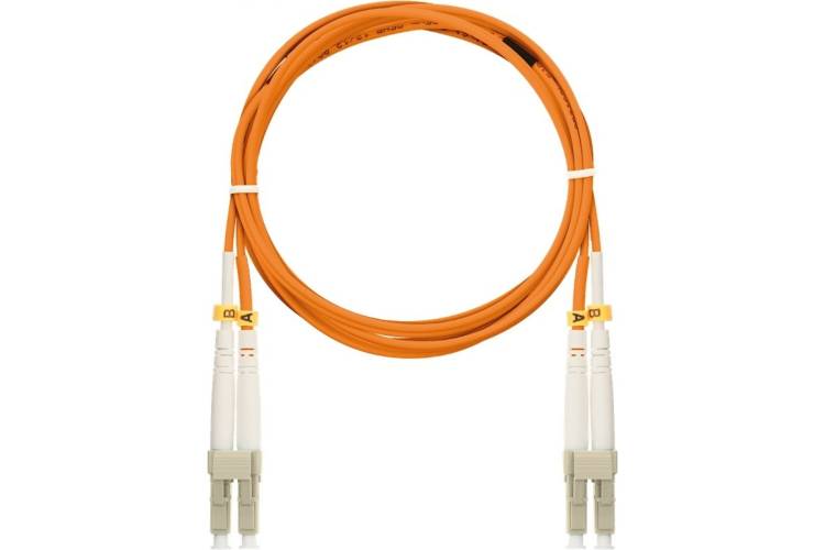 Соединительный волоконно-оптический шнур NIKOMAX оранжевый, 10м NMF-PC2M2C2-LCU-LCU-010