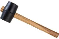 Киянка ULTIMA деревянная рукоятка, 230 г, черная резина, 121040