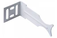 Универсальный угловой усиленный кронштейн для радиатора, белый MasterProf MP-У ИС.030108