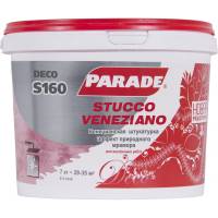 Венецианская штукатурка PARADE DECO Stucco Veneziano S160 белый, 7 кг 90003371208