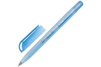 Ручка 12 шт в упаковке BRAUBERG шариковая масляная Olive Pen Tone СИНЯЯ корпус тониров. 07мм линия 05мм 142710