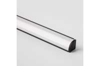 Угловой профиль Elektrostandard LL-2-ALP008 алюминиевый, черный/белый для LED ленты (под ленту до 10mm) a053627