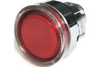 Головка Briswik плоская стальная возврат подсветка 22мм КМЕ 41ЛС красный IP40 LAY4-BW34.BR