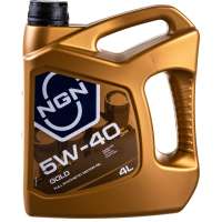 Моторное синтетическое масло NGN 5W-40 SN/CF GOLD, 4 л V172085302