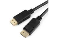 Кабель Cablexpert, DisplayPort, v1.2, 75 м, 20M/20M, черный, экранированный, пакет, CC-DP2-7.5M