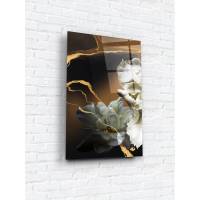 Картина на стекле ARTABOSKO белые ирисы 1 40x60 см WBR-01-429-04