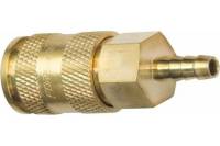 Быстроразъем пневматический клапан-елочка 8 мм Forsage 6740