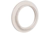 Абажурное кольцо IEK КП27-К02, пластик, Е27, белый, индивидуальный пакет EKP10-01-02-K01