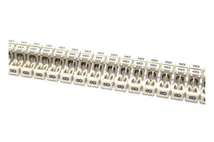 Маркер для кабеля сечением 1,5-2,5 мм DKC символ 8 200шт MKF8S2