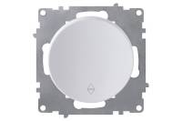 Перекрестный выключатель OneKeyElectro, одинарный, цвет белый 2208643