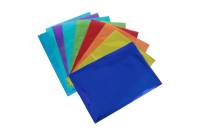 Самоклеящаяся цветная бумага Calligrata А4 10 листов 10 листов металлик плотность 70 г/м3, 11 мкр 3853942