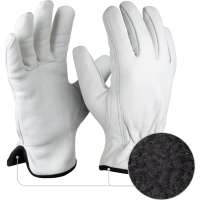 Рабочие кожаные перчатки на флисе Jeta Safety Winter Smithcraft JLE821-9/L